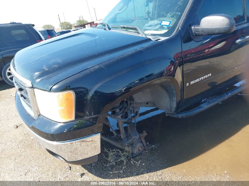 2008 GMC Sierra 1500 Sle1 VIN: 2GTEC13C781222544 Lot: 39622316