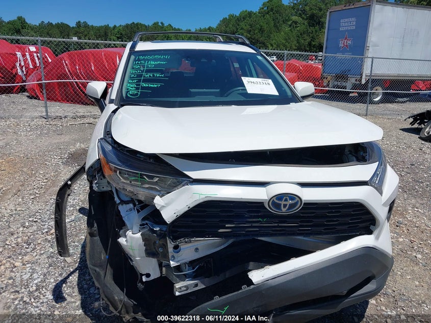 2020 TOYOTA RAV4 XLE HYBRID - 4T3RWRFV2LU001972