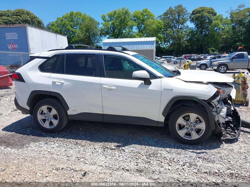 2020 TOYOTA RAV4 XLE HYBRID - 4T3RWRFV2LU001972