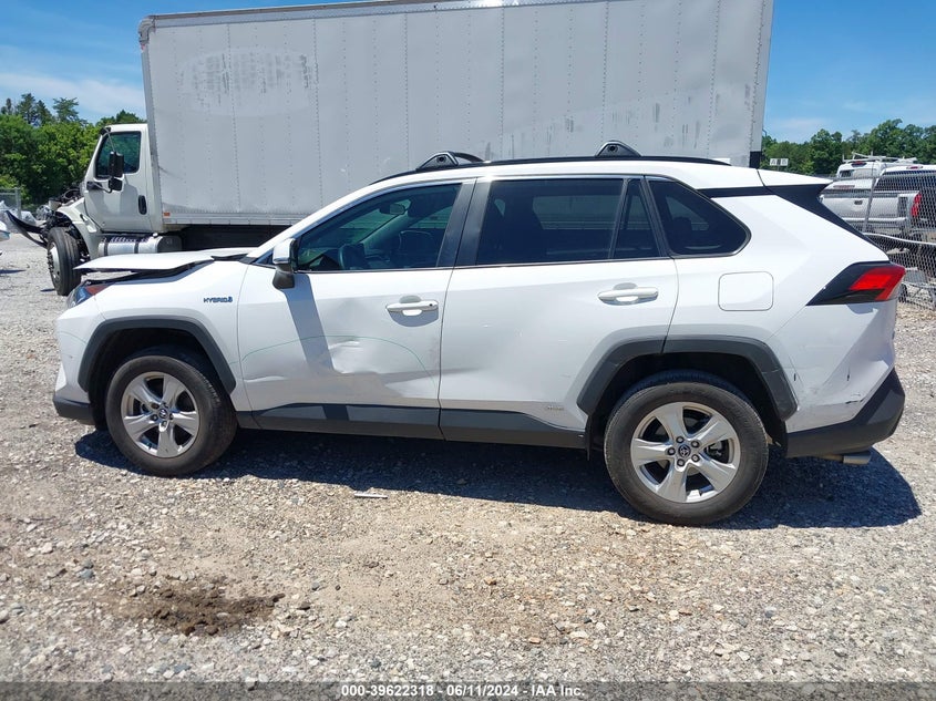 2020 TOYOTA RAV4 XLE HYBRID - 4T3RWRFV2LU001972