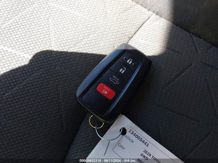 2020 TOYOTA RAV4 XLE HYBRID - 4T3RWRFV2LU001972