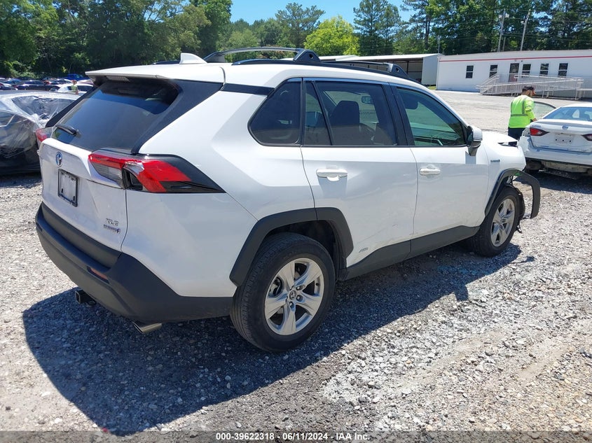 2020 TOYOTA RAV4 XLE HYBRID - 4T3RWRFV2LU001972