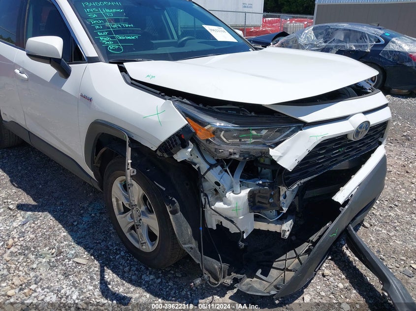 2020 TOYOTA RAV4 XLE HYBRID - 4T3RWRFV2LU001972