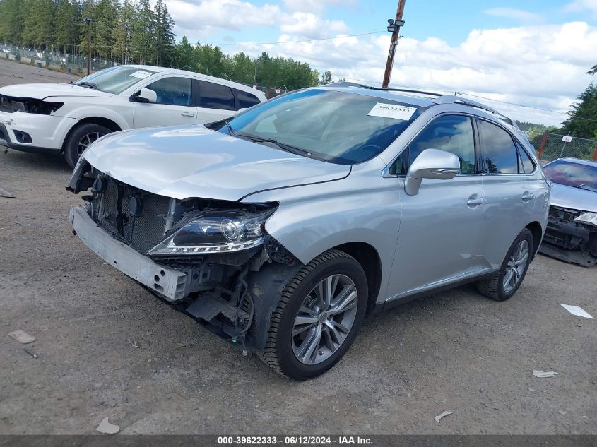 2015 Lexus Rx 350 VIN: 2T2BK1BA9FC320670 Lot: 39622333