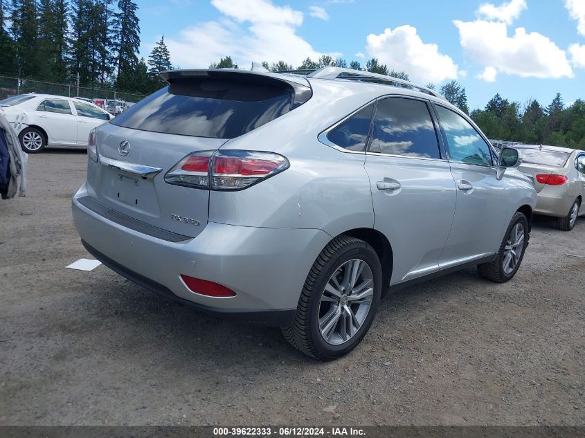 2015 Lexus Rx 350 VIN: 2T2BK1BA9FC320670 Lot: 39622333