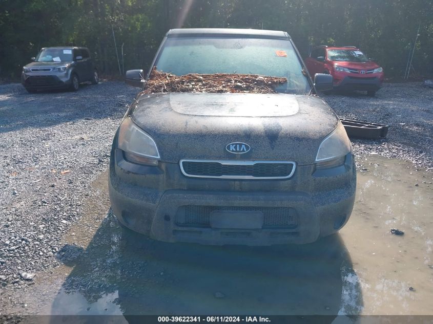 2011 Kia Soul + VIN: KNDJT2A23B7344357 Lot: 39622341