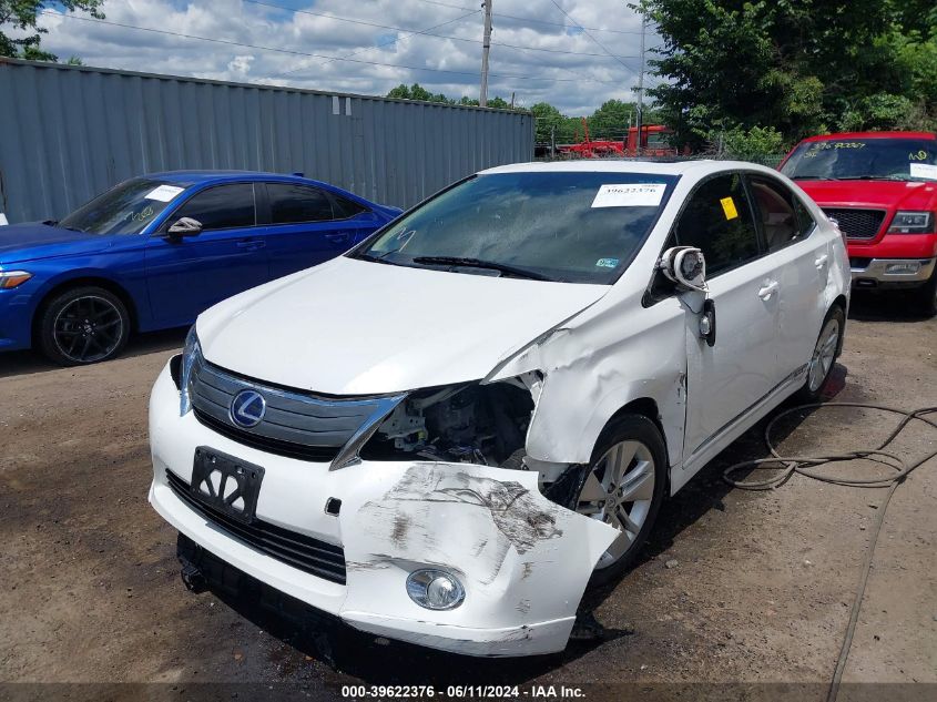 2010 Lexus Hs 250H VIN: JTHBB1BA7A2001908 Lot: 39622376