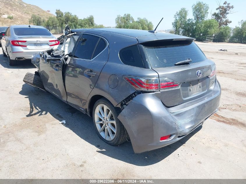 2012 Lexus Ct 200 VIN: JTHKD5BH9C2121940 Lot: 39622386