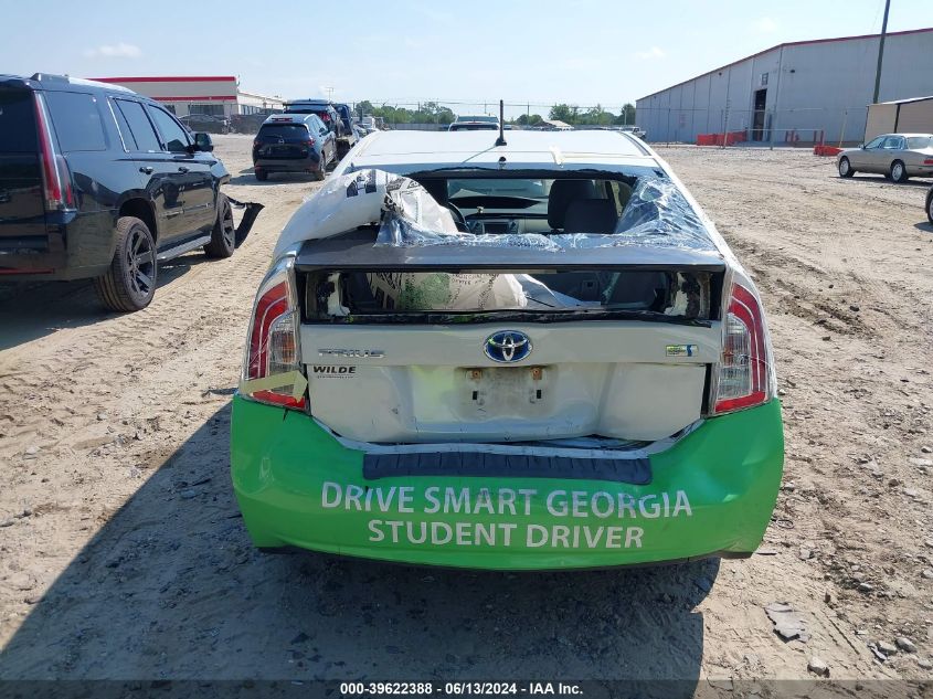 2012 Toyota Prius Two VIN: JTDKN3DU9C1502447 Lot: 39622388