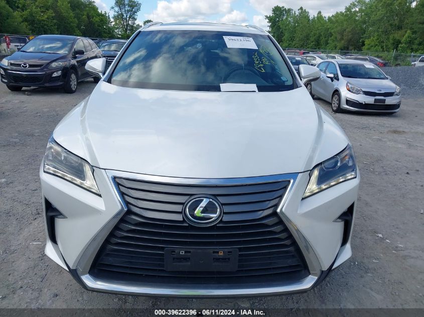 2016 Lexus Rx 350 VIN: 2T2BZMCA0GC001123 Lot: 39622396