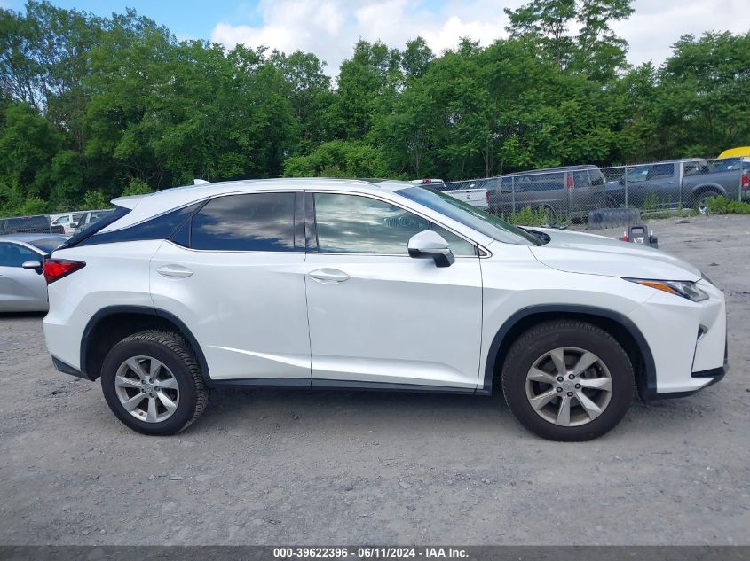 2016 Lexus Rx 350 VIN: 2T2BZMCA0GC001123 Lot: 39622396