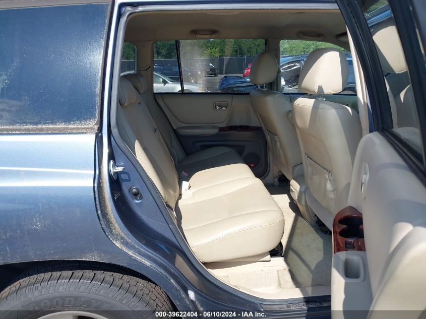 2007 Toyota Highlander Limited V6 VIN: JTEDP21A570133388 Lot: 39622404