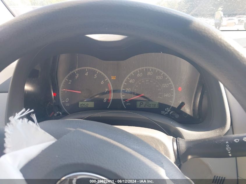 2009 Toyota Corolla Le VIN: JTDBL40E29J052059 Lot: 39622411