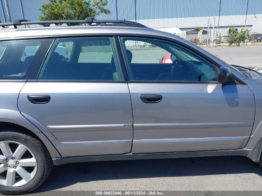 2009 Subaru Outback 2.5I VIN: 4S4BP61C997320319 Lot: 39622446