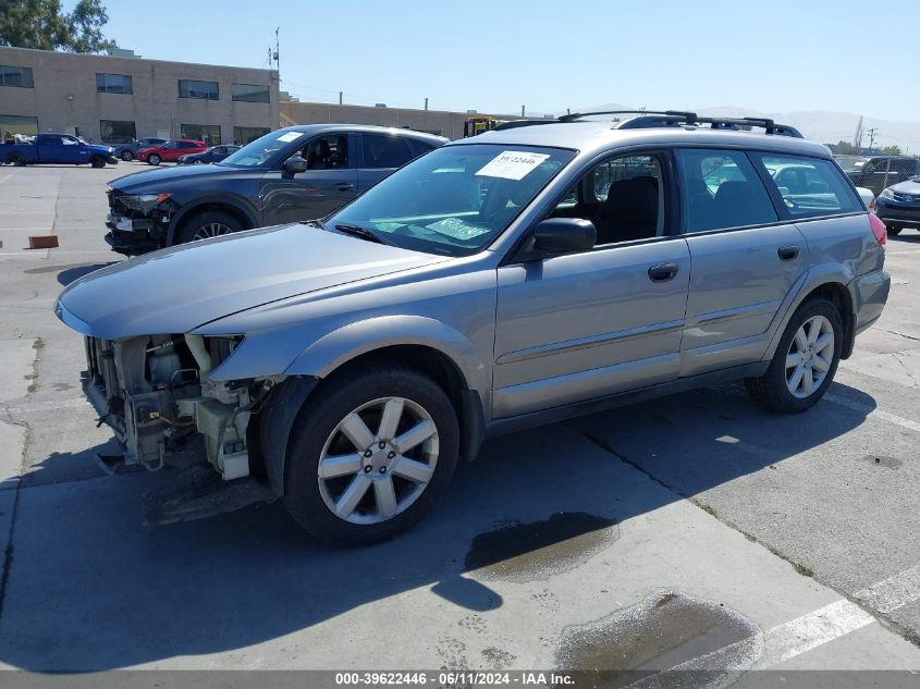 2009 Subaru Outback 2.5I VIN: 4S4BP61C997320319 Lot: 39622446