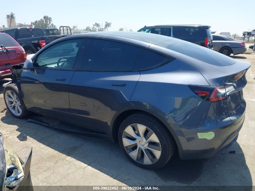 2023 Tesla Model Y Awd/Long Range Dual Motor All-Wheel Drive VIN: 7SAYGDEE7PA157112 Lot: 39622452