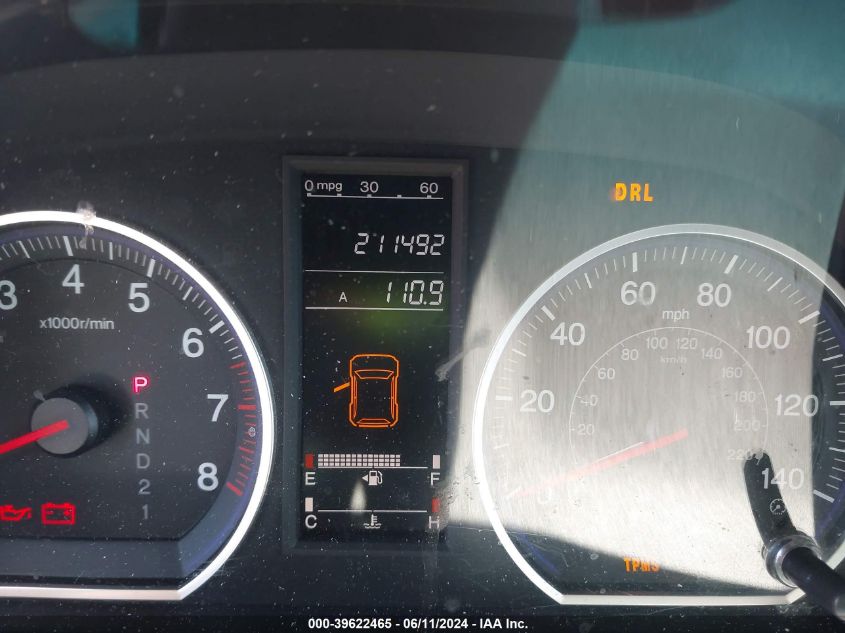 2009 Honda Cr-V Lx VIN: 5J6RE38309L021011 Lot: 39622465