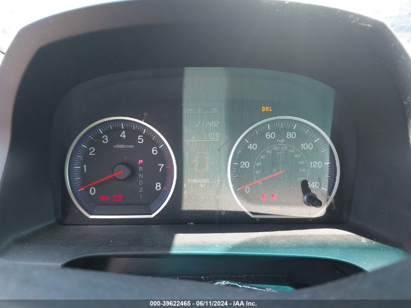 2009 Honda Cr-V Lx VIN: 5J6RE38309L021011 Lot: 39622465