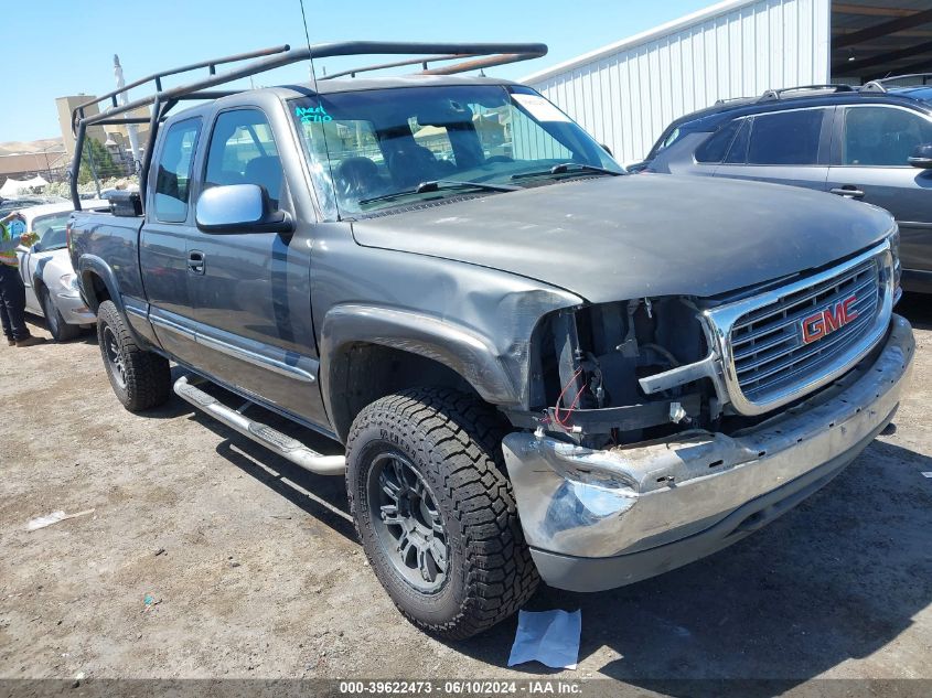 2001 GMC Sierra 2500Hd Sle VIN: 1GTHK29U11Z299333 Lot: 39622473