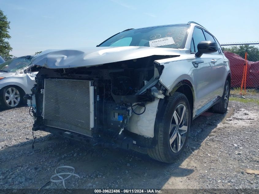 2022 Kia Sorento S VIN: 5XYRL4LC6NG156508 Lot: 39622486