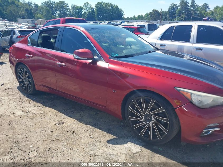 2014 Infiniti Q50 Premium VIN: JN1BV7AP4EM688893 Lot: 39622518