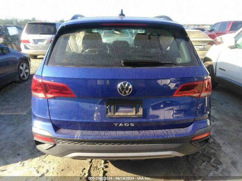 2024 Volkswagen Taos 1.5T S VIN: 3VV5X7B28RM002129 Lot: 39622524