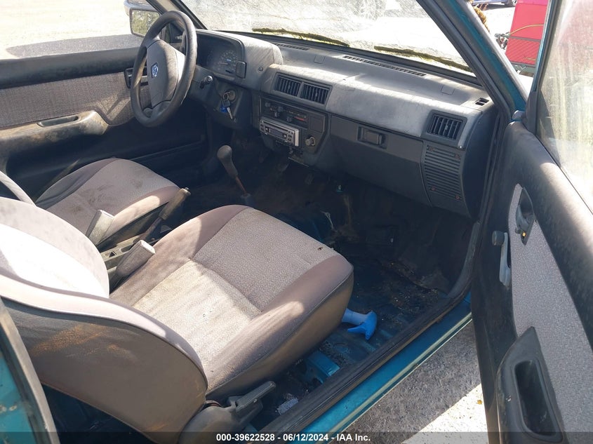 1994 Subaru Justy Dl VIN: JF1KA7227RB700103 Lot: 39622528