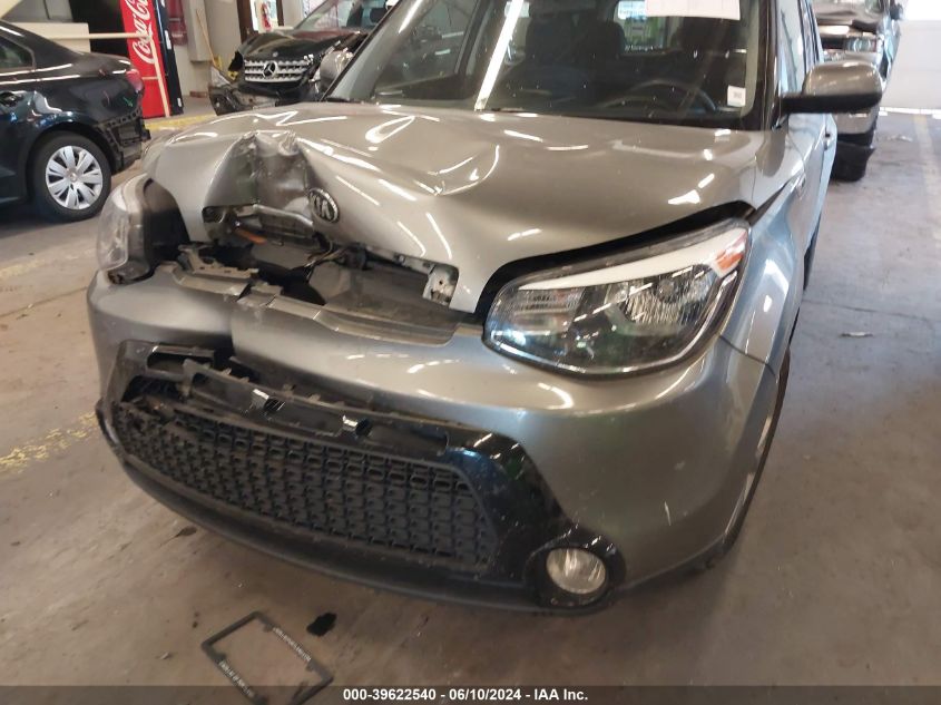 2016 Kia Soul + VIN: KNDJP3A50G7261688 Lot: 39622540