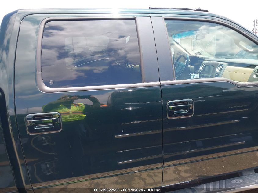 2013 Ford F-150 Lariat VIN: 1FTFW1ET3DKG40182 Lot: 39622550