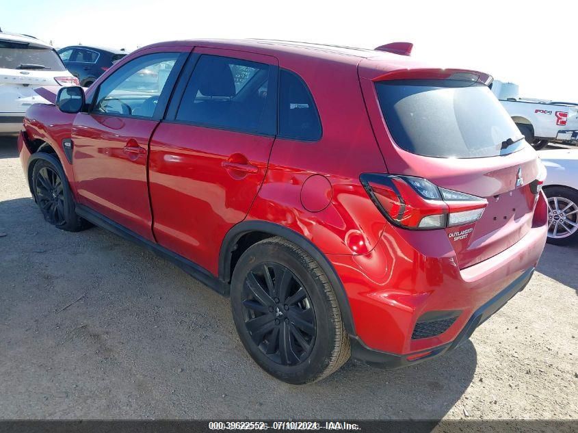 2023 Mitsubishi Outlander Sport 2.0 Le VIN: JA4ARUAU9PU008369 Lot: 39622552