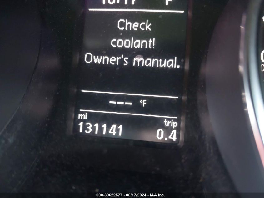 2017 Volkswagen Jetta 1.4T Se VIN: 3VWDB7AJ3HM229385 Lot: 39622577