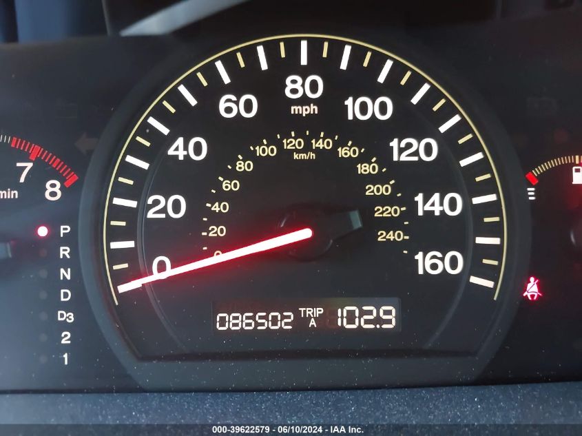 2004 Honda Accord 2.4 Lx VIN: JHMCM56314C007574 Lot: 39622579