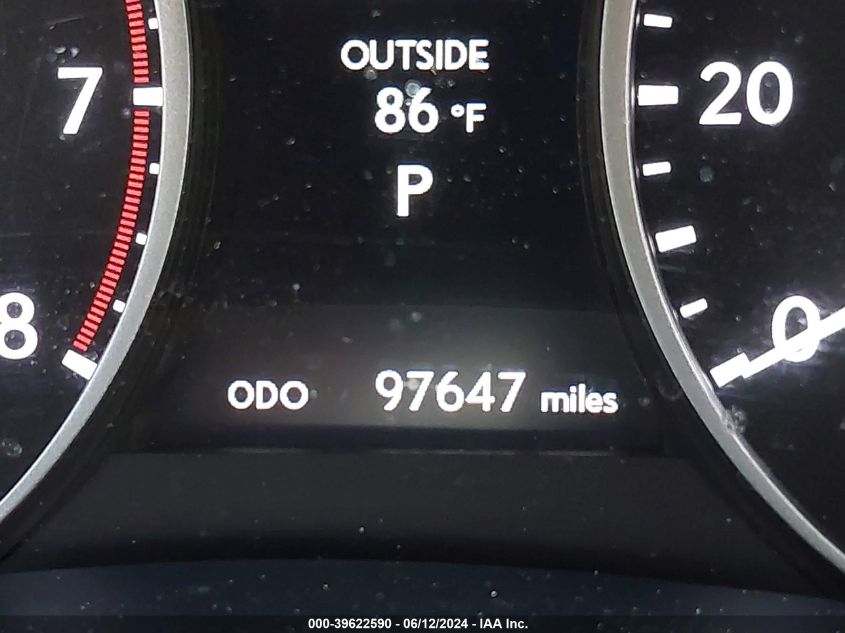 2015 Lexus Es 350 VIN: JTHBK1GG8F2163910 Lot: 39622590