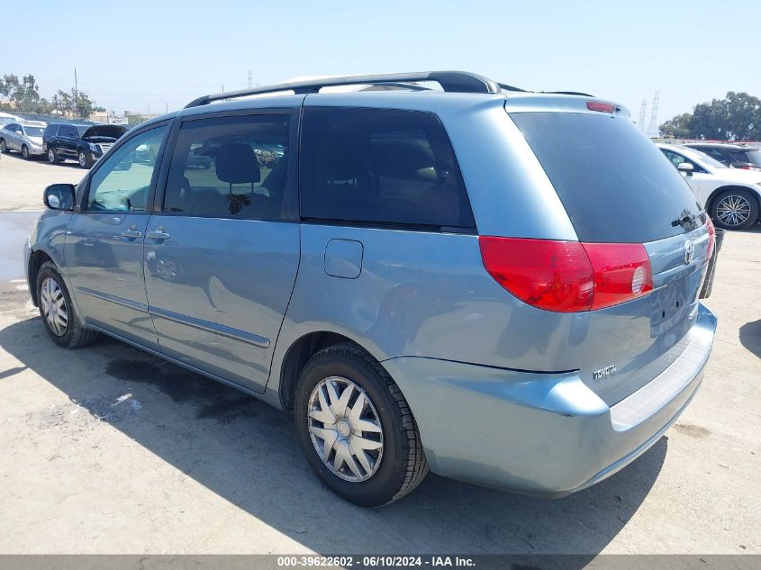 2010 Toyota Sienna Le VIN: 5TDKK4CC3AS293911 Lot: 39622602