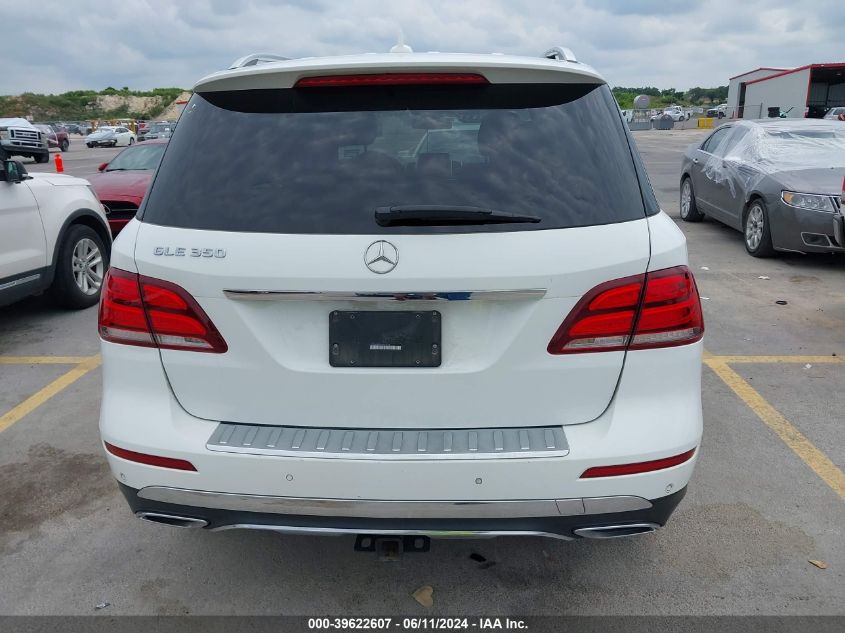 2017 Mercedes-Benz Gle 350 VIN: 4JGDA5JB3HA992759 Lot: 39622607