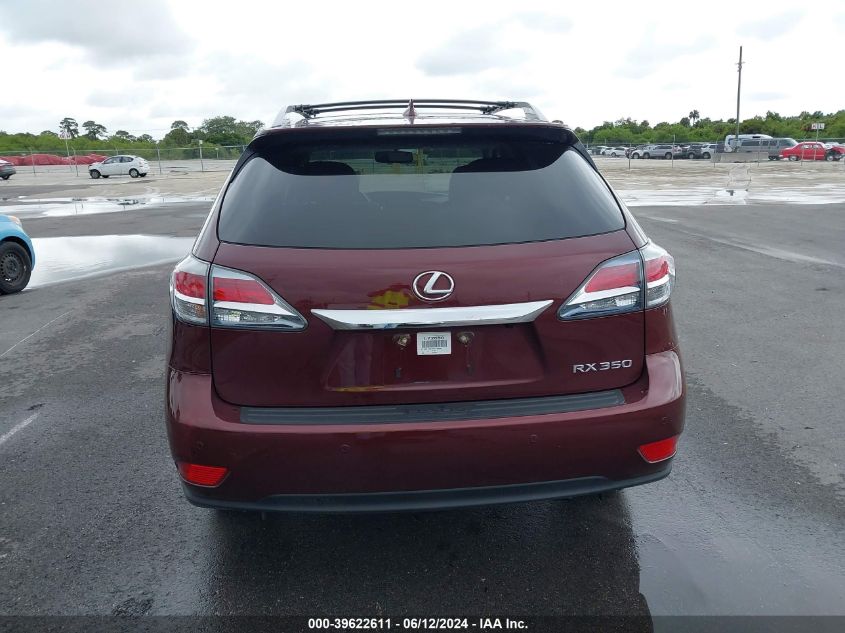 2015 Lexus Rx 350 VIN: 2T2ZK1BA2FC187961 Lot: 39622611