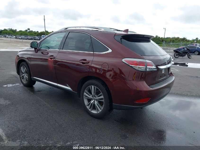 2015 Lexus Rx 350 VIN: 2T2ZK1BA2FC187961 Lot: 39622611