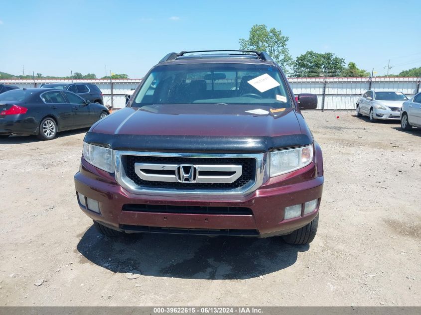 2010 Honda Ridgeline Rtl VIN: 5FPYK1F5XAB010826 Lot: 39622615