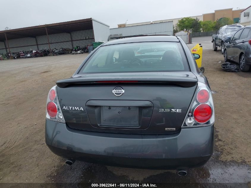 2005 Nissan Altima 3.5 Se VIN: 1N4BL11E95N494391 Lot: 39622641