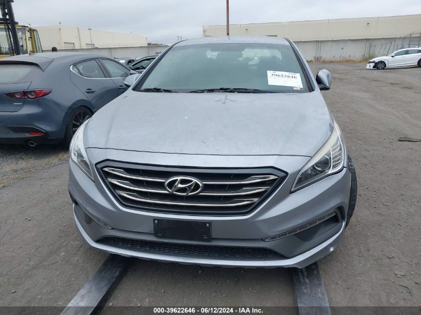 2017 HYUNDAI SONATA SPORT 2.0T - 5NPE34AB5HH522450