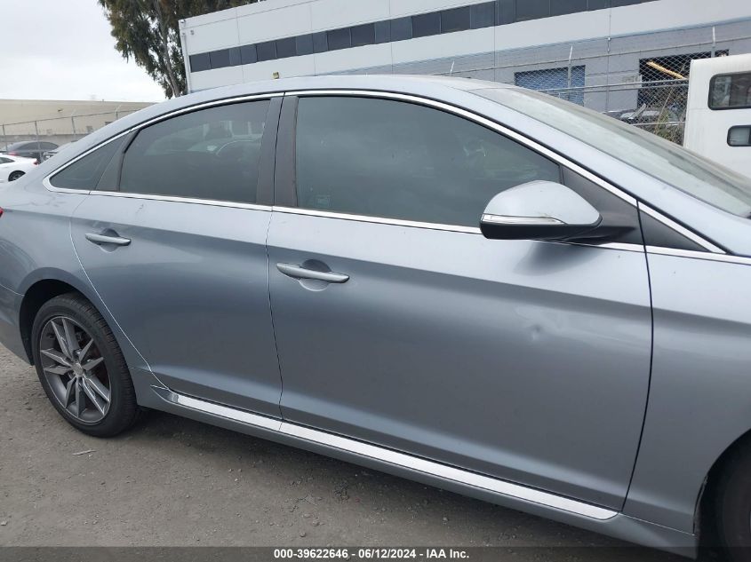 2017 Hyundai Sonata Sport 2.0T VIN: 5NPE34AB5HH522450 Lot: 39622646