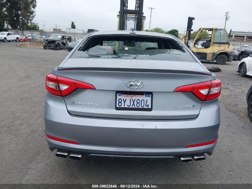 2017 Hyundai Sonata Sport 2.0T VIN: 5NPE34AB5HH522450 Lot: 39622646