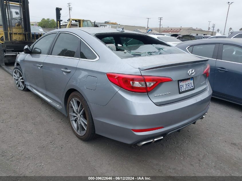 2017 HYUNDAI SONATA SPORT 2.0T - 5NPE34AB5HH522450