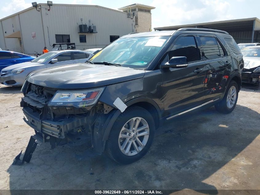 1FM5K7D81HGB05931 2017 FORD EXPLORER - Image 2