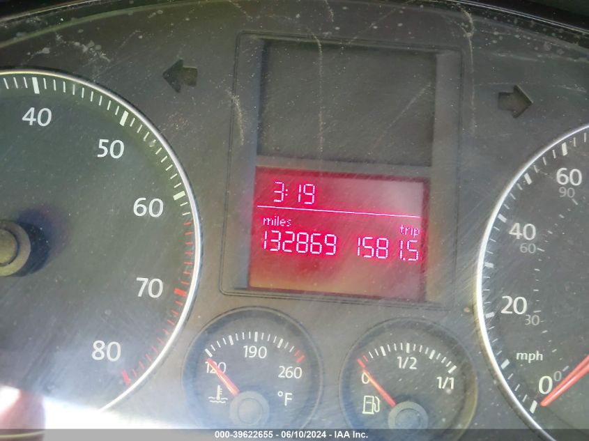 2009 Volkswagen Jetta Se VIN: 3VWRZ71K09M120636 Lot: 39622655