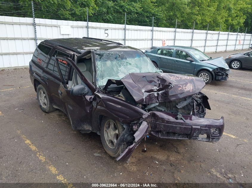 2008 Chevrolet Trailblazer Fleet VIN: 1GNDT13S282229492 Lot: 39622664