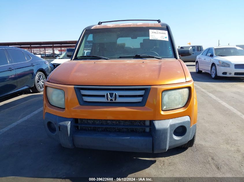 2007 Honda Element Ex VIN: 5J6YH28717L009740 Lot: 39622688