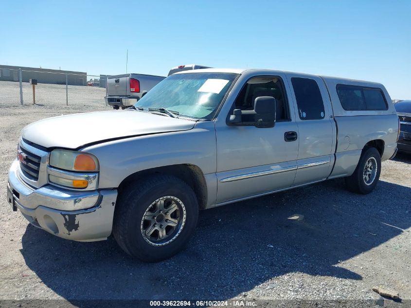 2004 GMC Sierra 1500 Sle VIN: 2GTEC19V241194574 Lot: 39622694