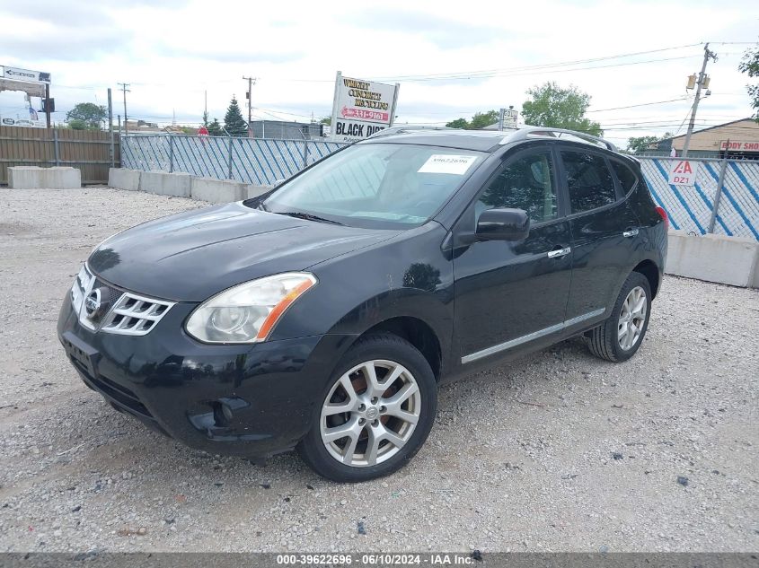 2013 Nissan Rogue Sv W/Sl Pkg VIN: JN8AS5MT2DW015767 Lot: 39622696