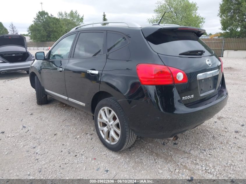 2013 Nissan Rogue Sv W/Sl Pkg VIN: JN8AS5MT2DW015767 Lot: 39622696